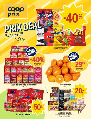 Kundeavis Coop Prix - 24.8.2026 - 30.8.2026.