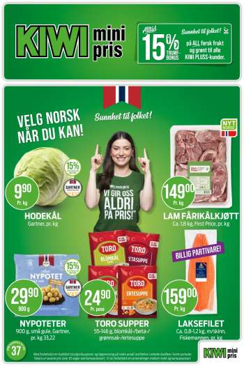 Kundeavis KIWI - 7.9.2026 - 13.9.2026.