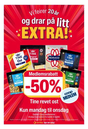 Kundeavis Coop Extra - 21.9.2026 - 27.9.2026.