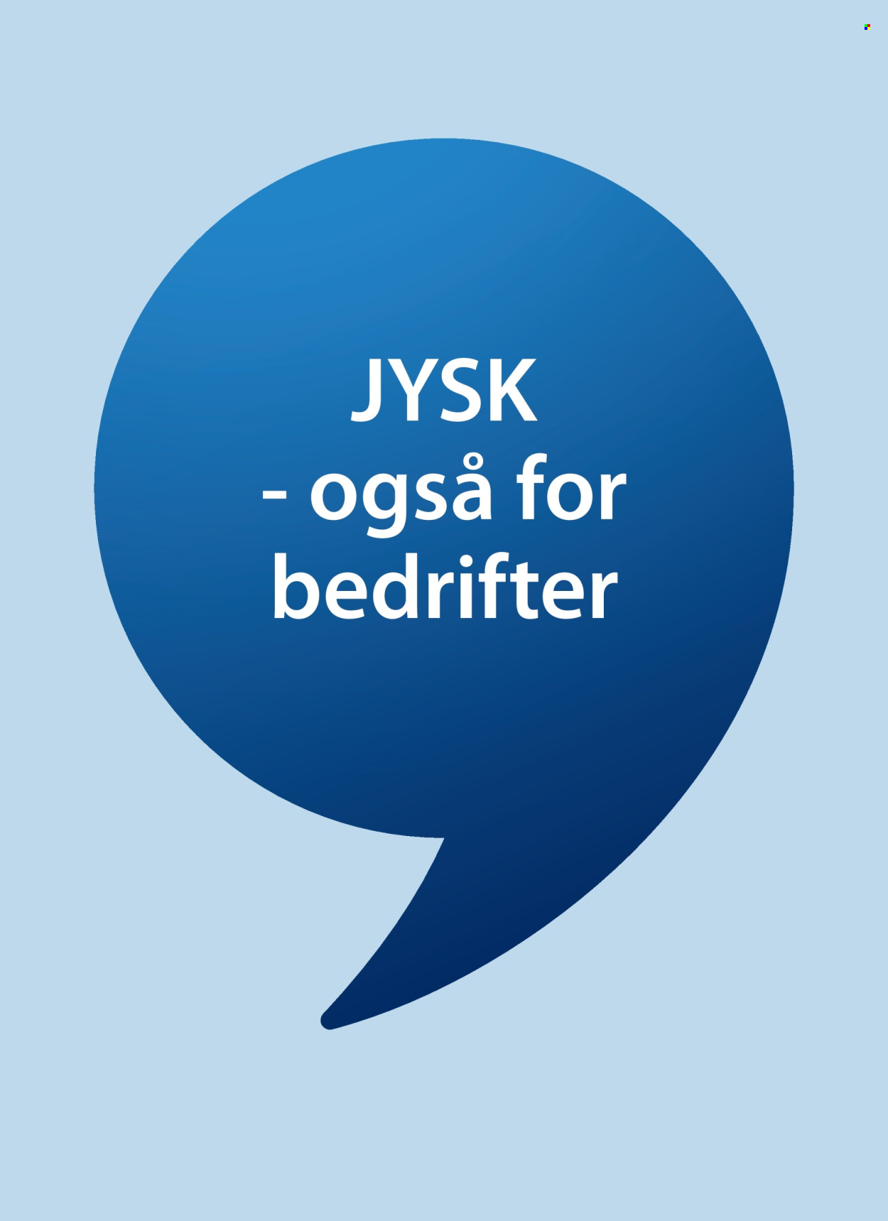 Kundeavis JYSK - 21.9.2026 - 3.10.2026. Side 1