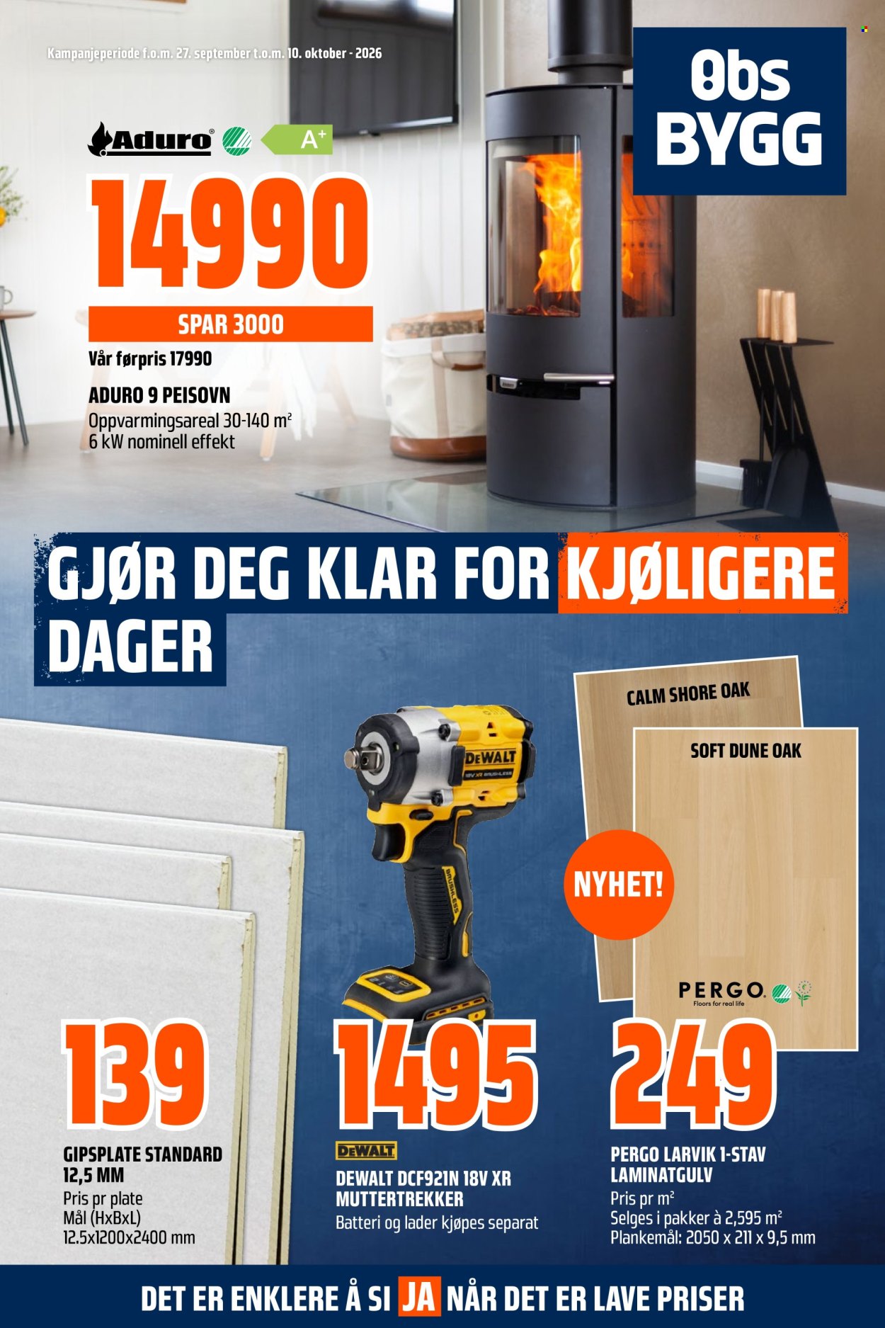 Kundeavis Coop Obs BYGG - 27.9.2026 - 10.10.2026. Side 1