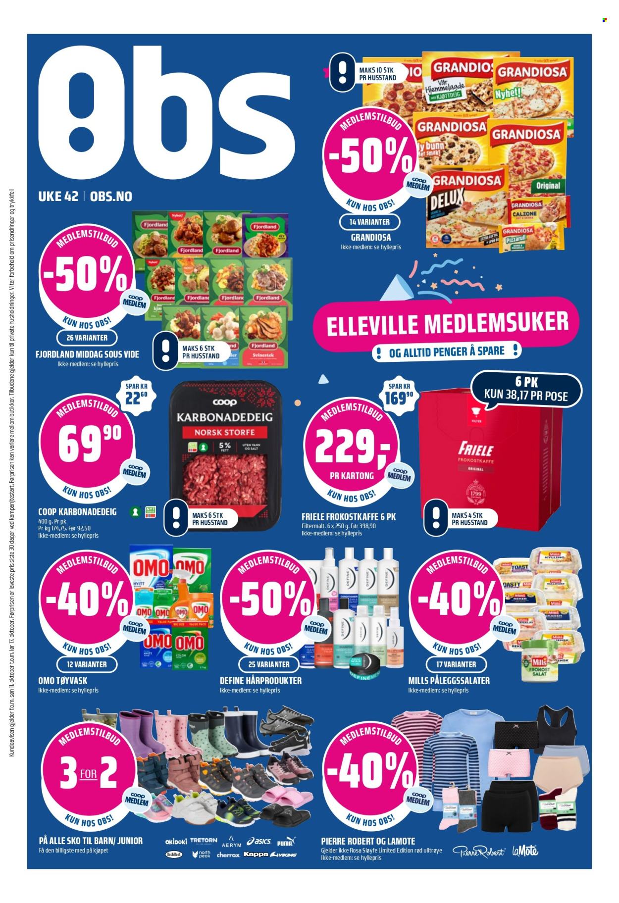 Kundeavis Coop Obs - 11.10.2026 - 17.10.2026. Side 1