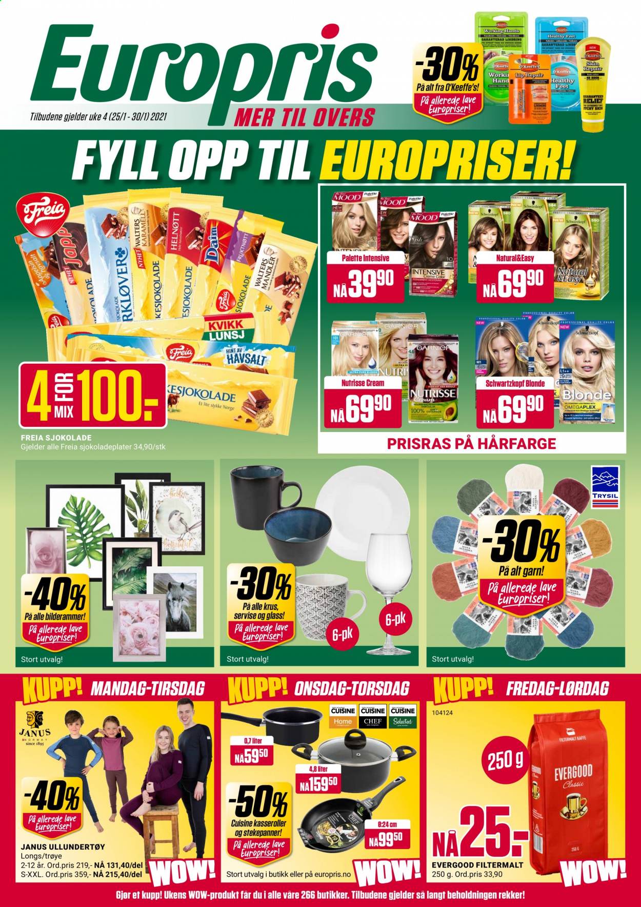 Kundeavis Europris - 25.1.2021 - 30.1.2021. Side 1