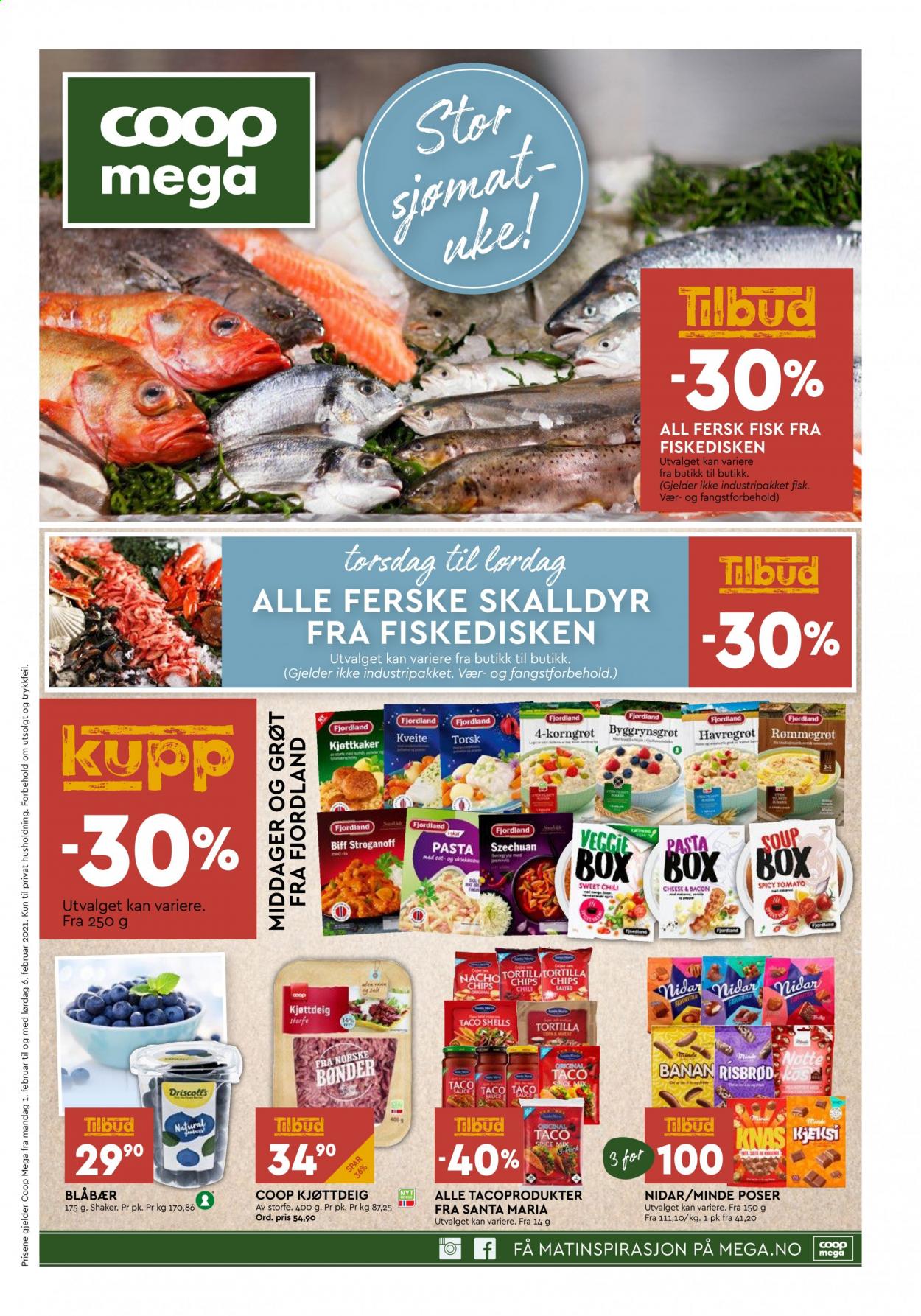 Kundeavis Coop Mega - 1.2.2021 - 6.2.2021. Side 1