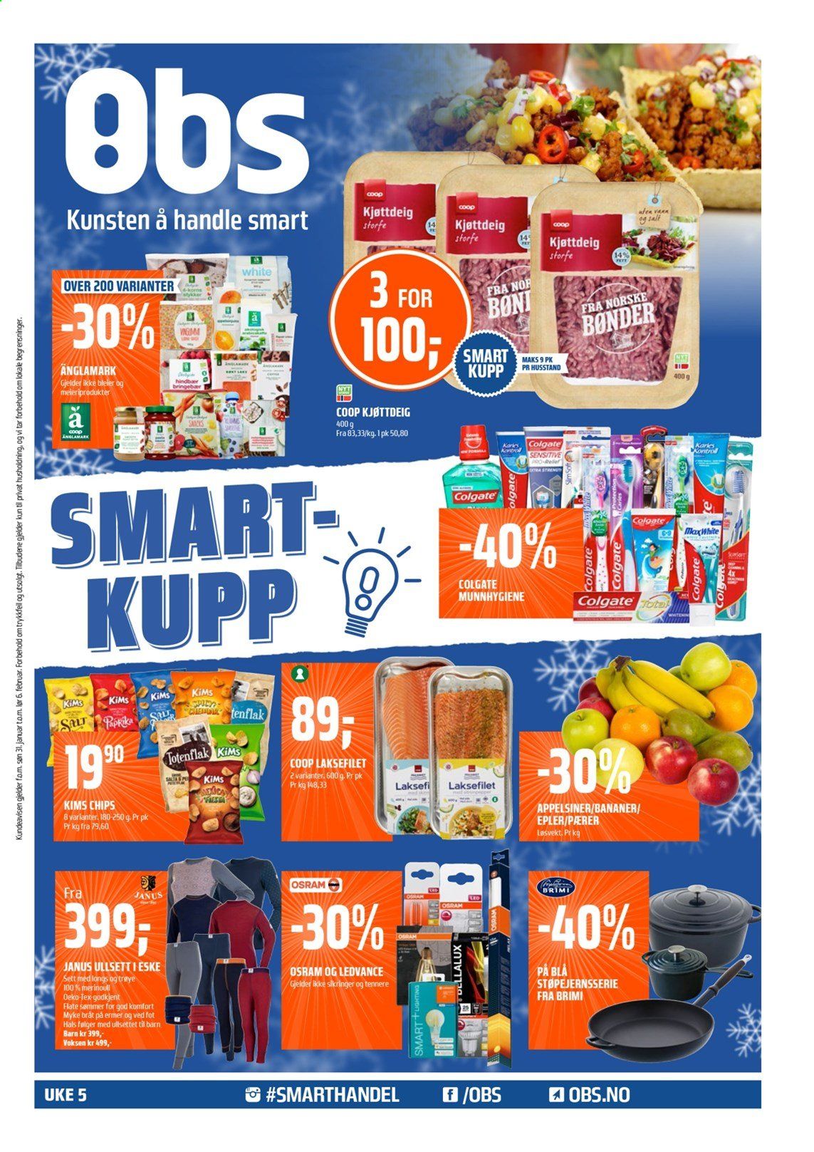 Kundeavis Coop Obs - 31.1.2021 - 6.2.2021. Side 1