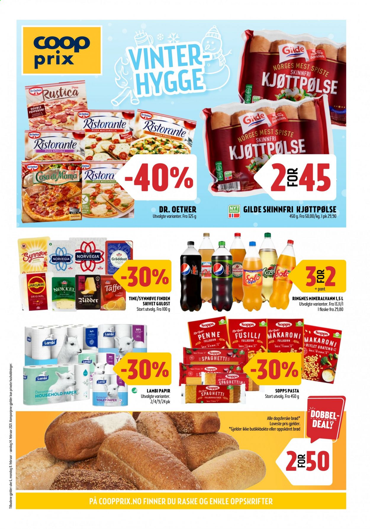 Kundeavis Coop Prix - 8.2.2021 - 14.2.2021. Side 1