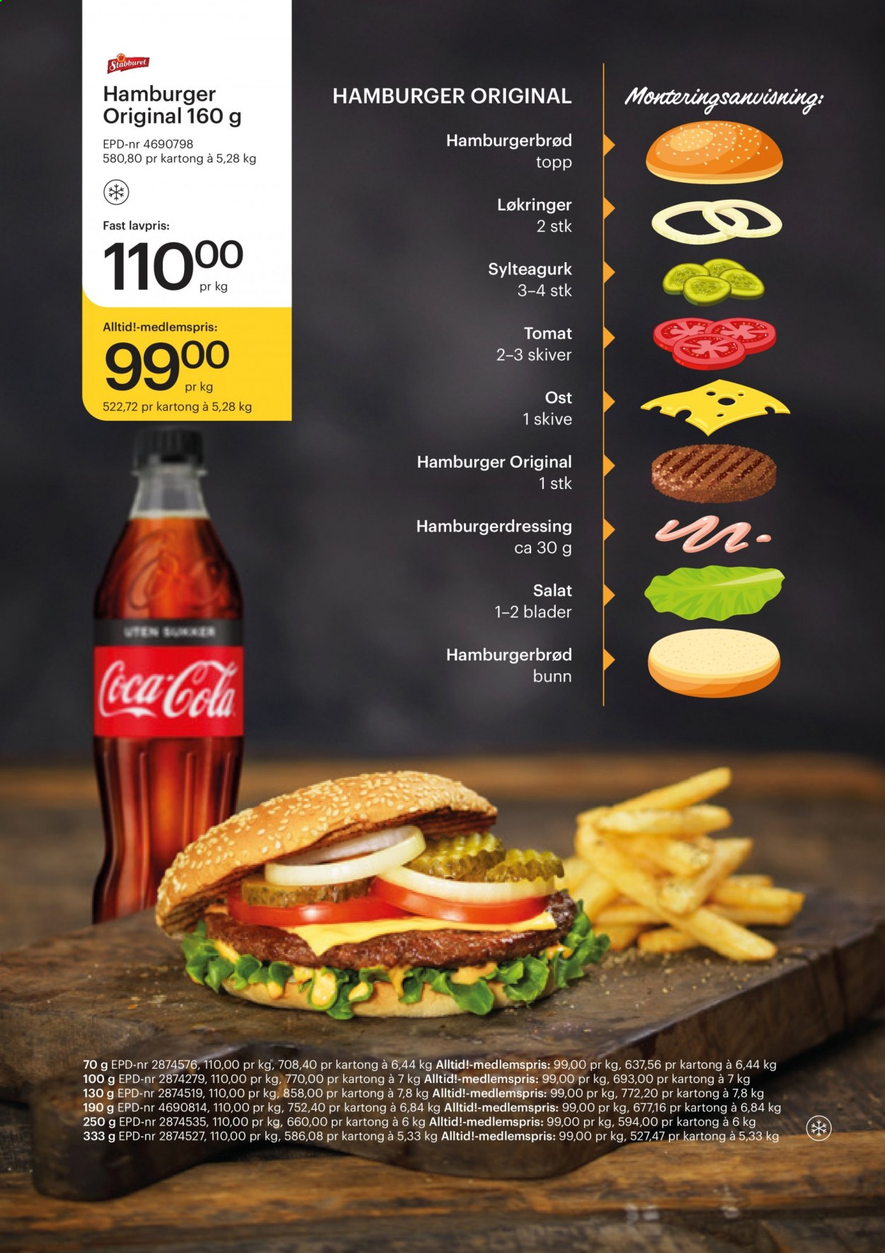 thumbnail - Kundeavis Storcash - 8.2.2021 - 6.3.2021 - Produkter fra tilbudsaviser - burger, salat, tomat, hamburgerbrød, burgerbrød, ost. Side 2.