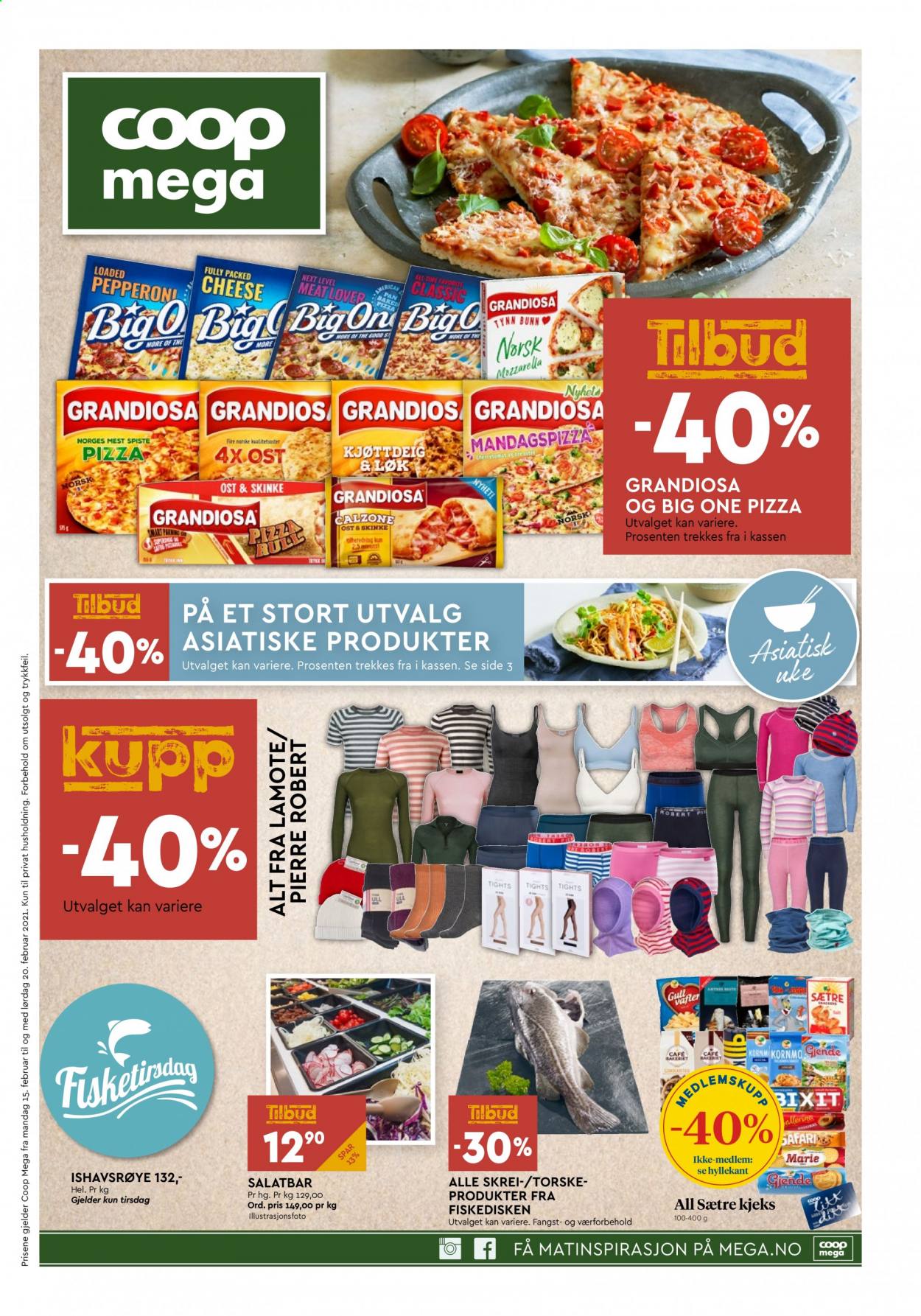 Kundeavis Coop Mega - 15.2.2021 - 20.2.2021. Side 1