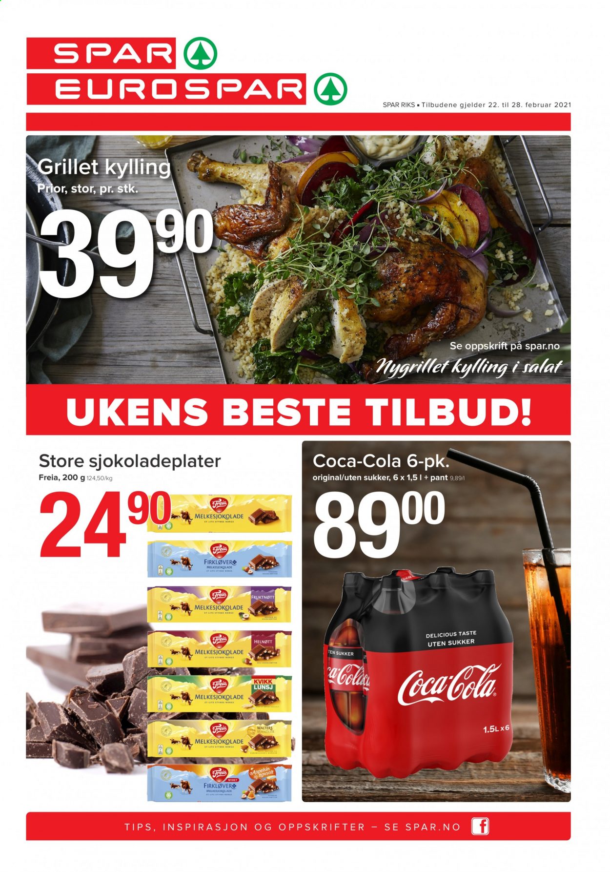 Kundeavis SPAR - 22.2.2021 - 28.2.2021. Side 1