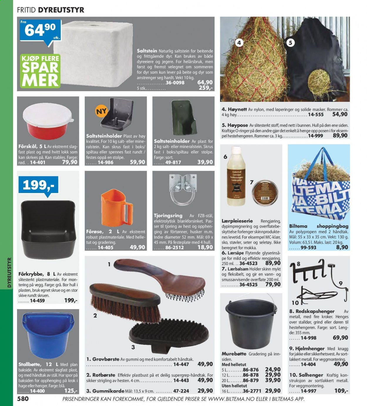 thumbnail - Kundeavis Biltema - Produkter fra tilbudsaviser - jakke. Side 580.