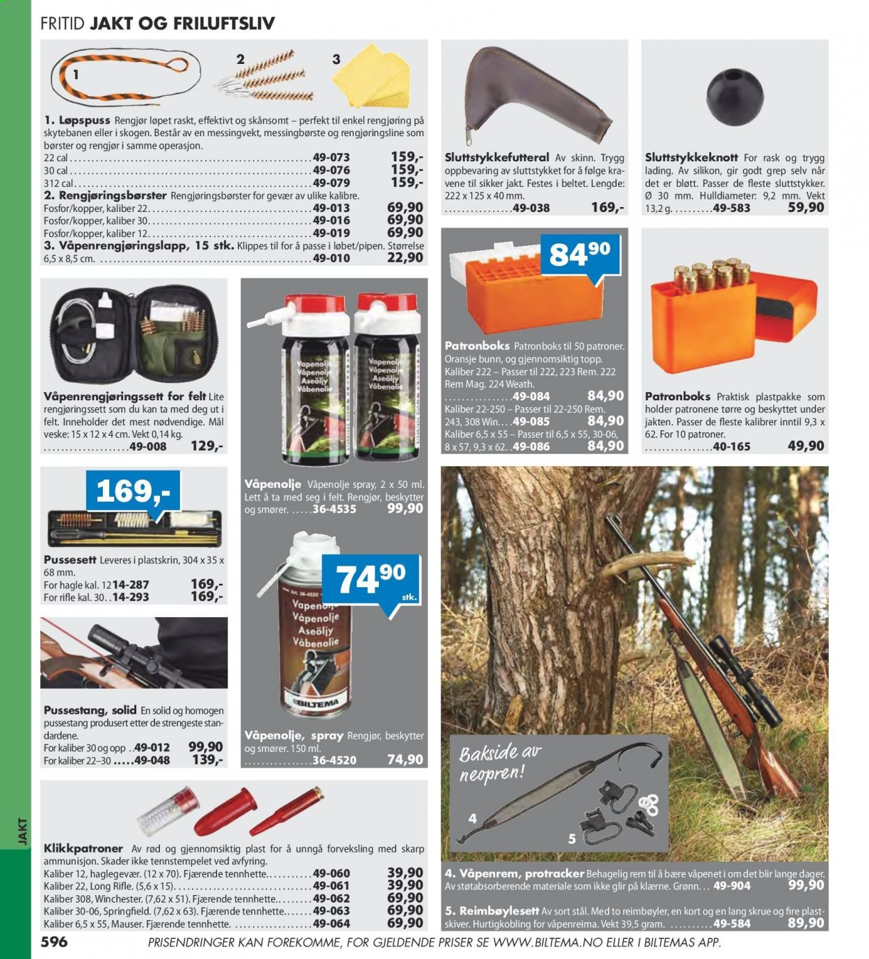 thumbnail - Kundeavis Biltema - Produkter fra tilbudsaviser - veske. Side 596.