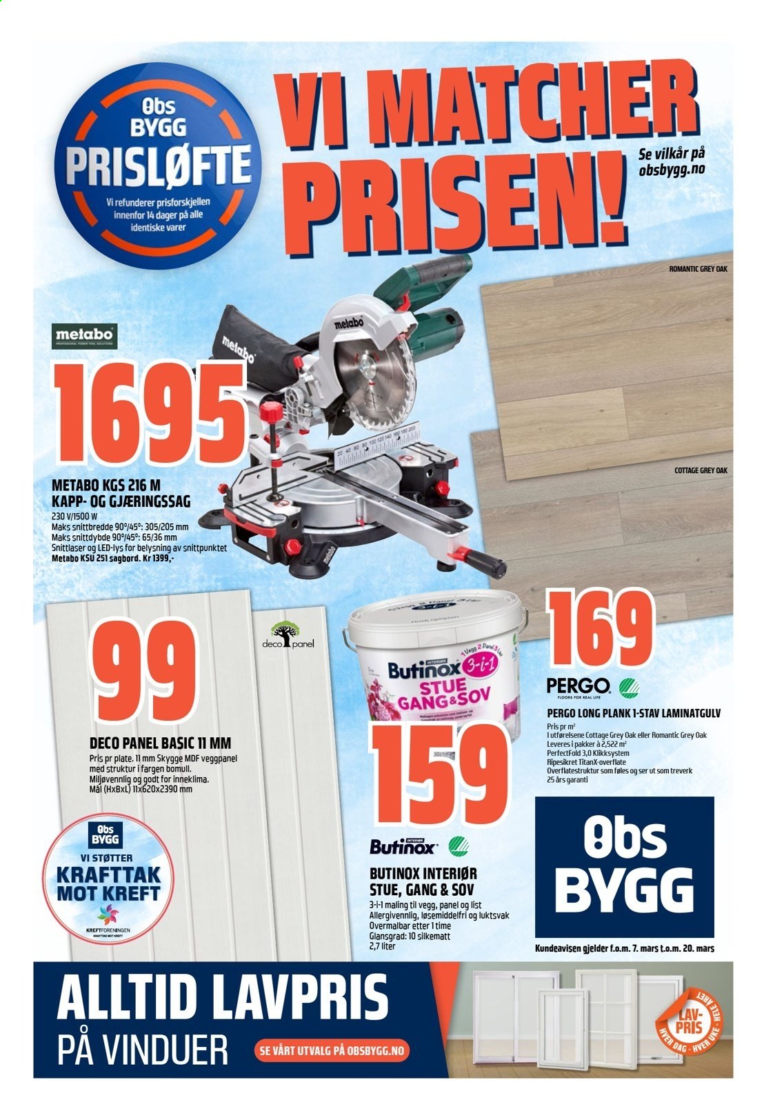 Kundeavis Coop Obs BYGG - 7.3.2021 - 20.3.2021. Side 1