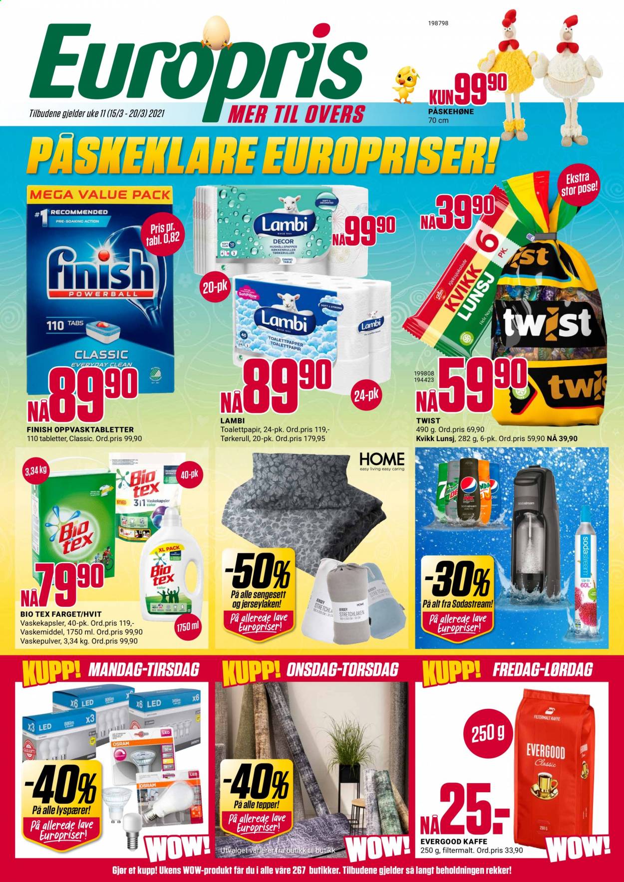Kundeavis Europris - 15.3.2021 - 20.3.2021. Side 1