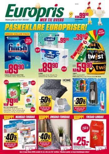Kundeavis Europris - 15.03.2021 - 20.03.2021.