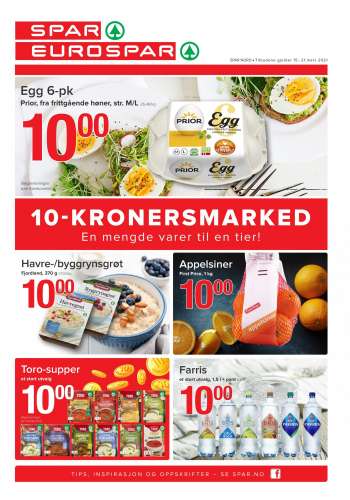 Kundeavis SPAR - 15.03.2021 - 21.03.2021.