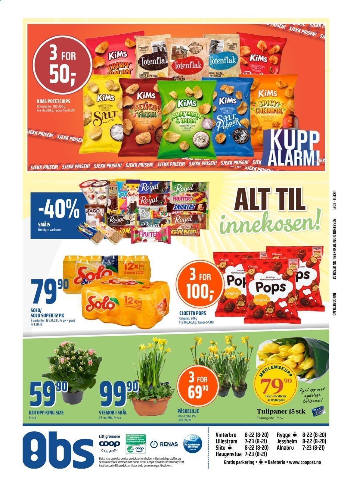 Kundeavis Coop Obs - 14.3.2021 - 20.3.2021. Side 16