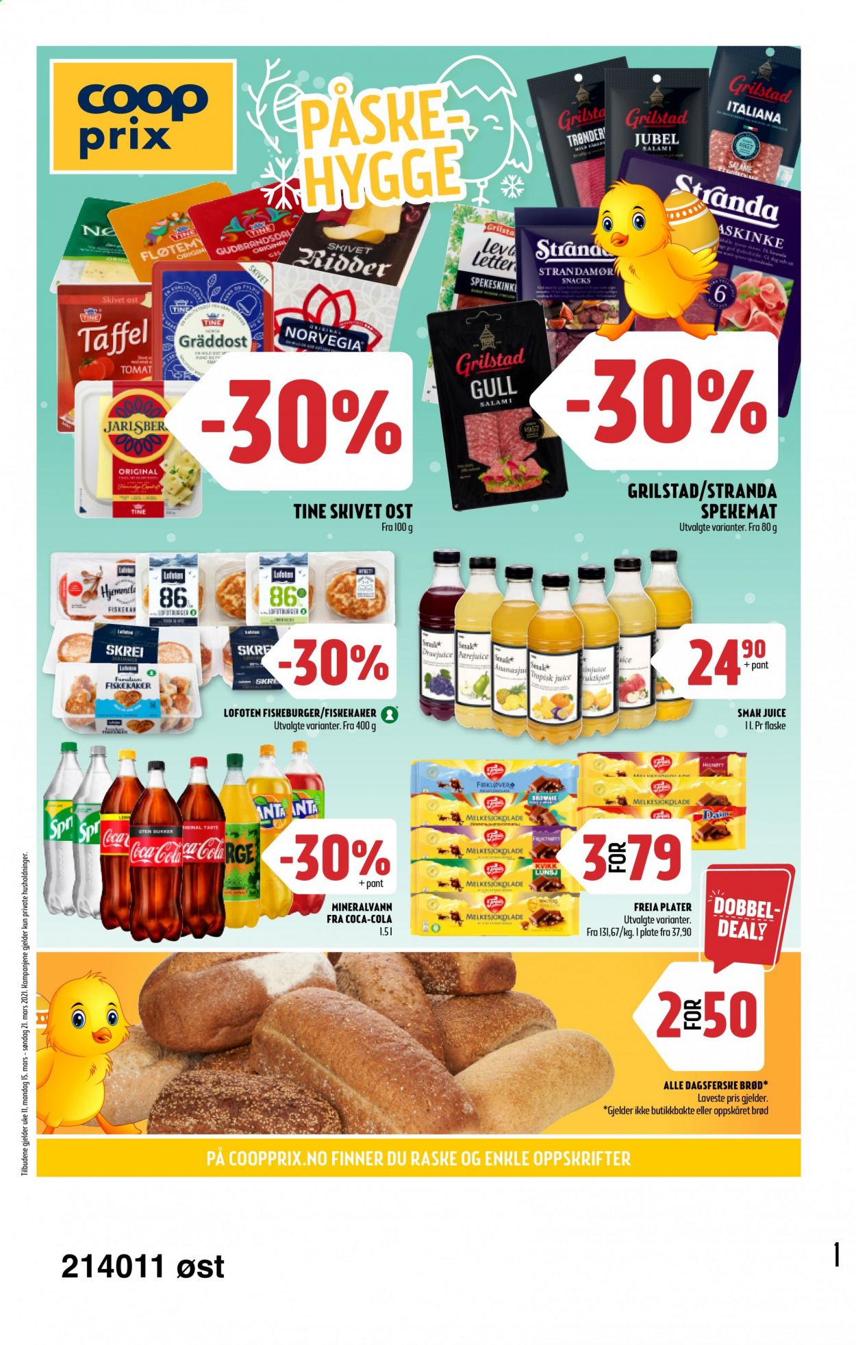 Kundeavis Coop Prix - 15.3.2021 - 21.3.2021. Side 1
