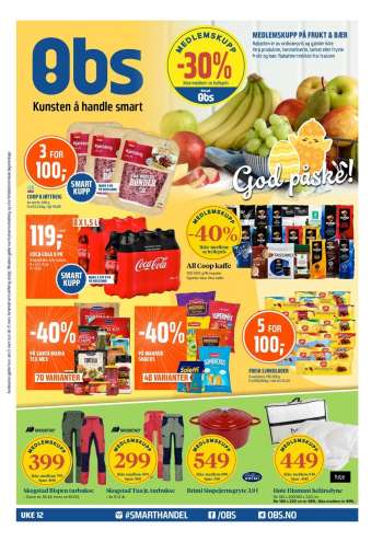 Kundeavis Coop Obs - 21.03.2021 - 27.03.2021.