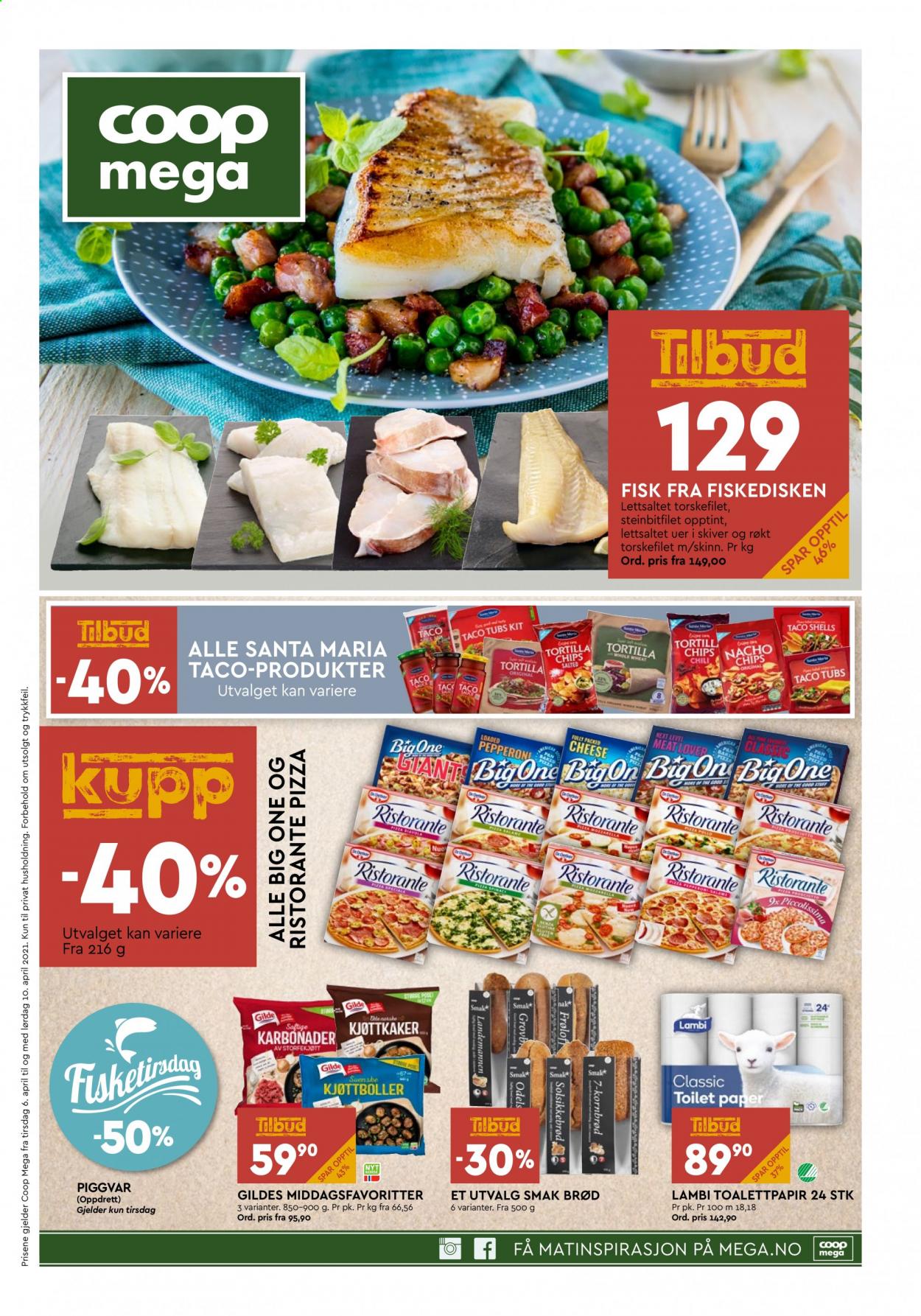 Kundeavis Coop Mega - 6.4.2021 - 10.4.2021. Side 1