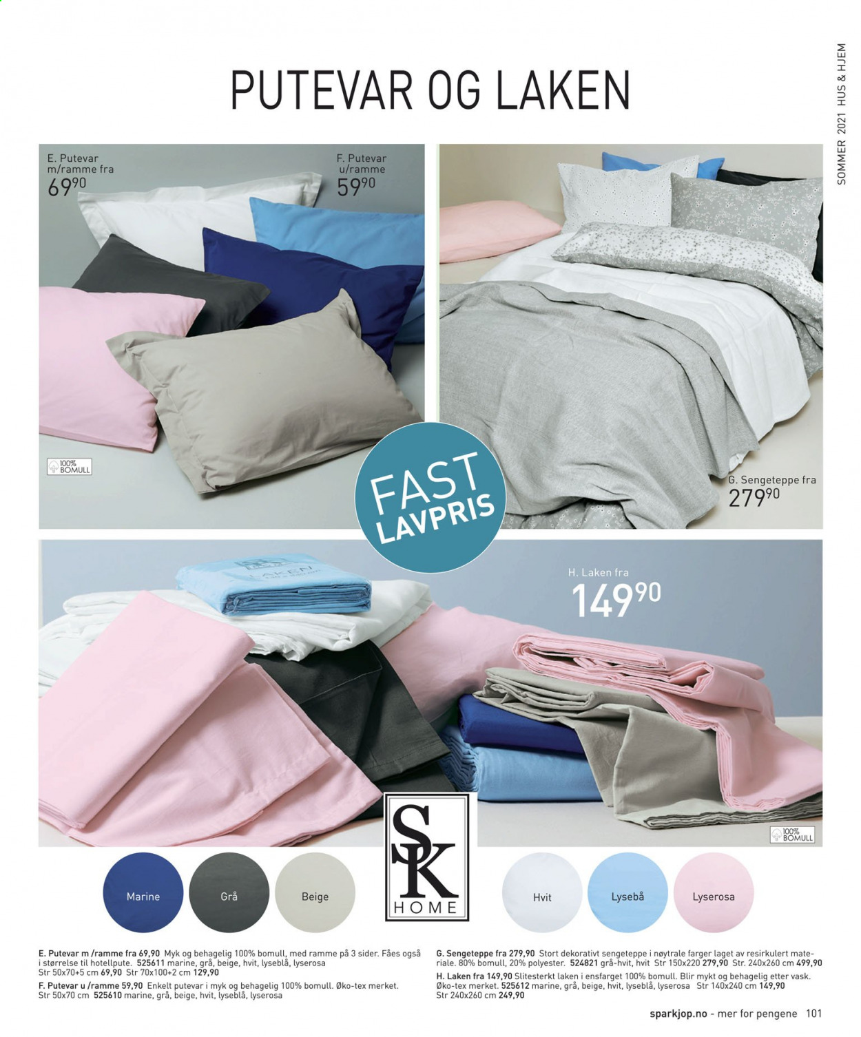 Kundeavis Sparkjøp. Side 101
