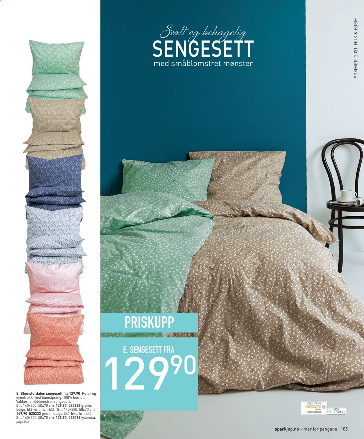 Kundeavis Sparkjøp. Side 105