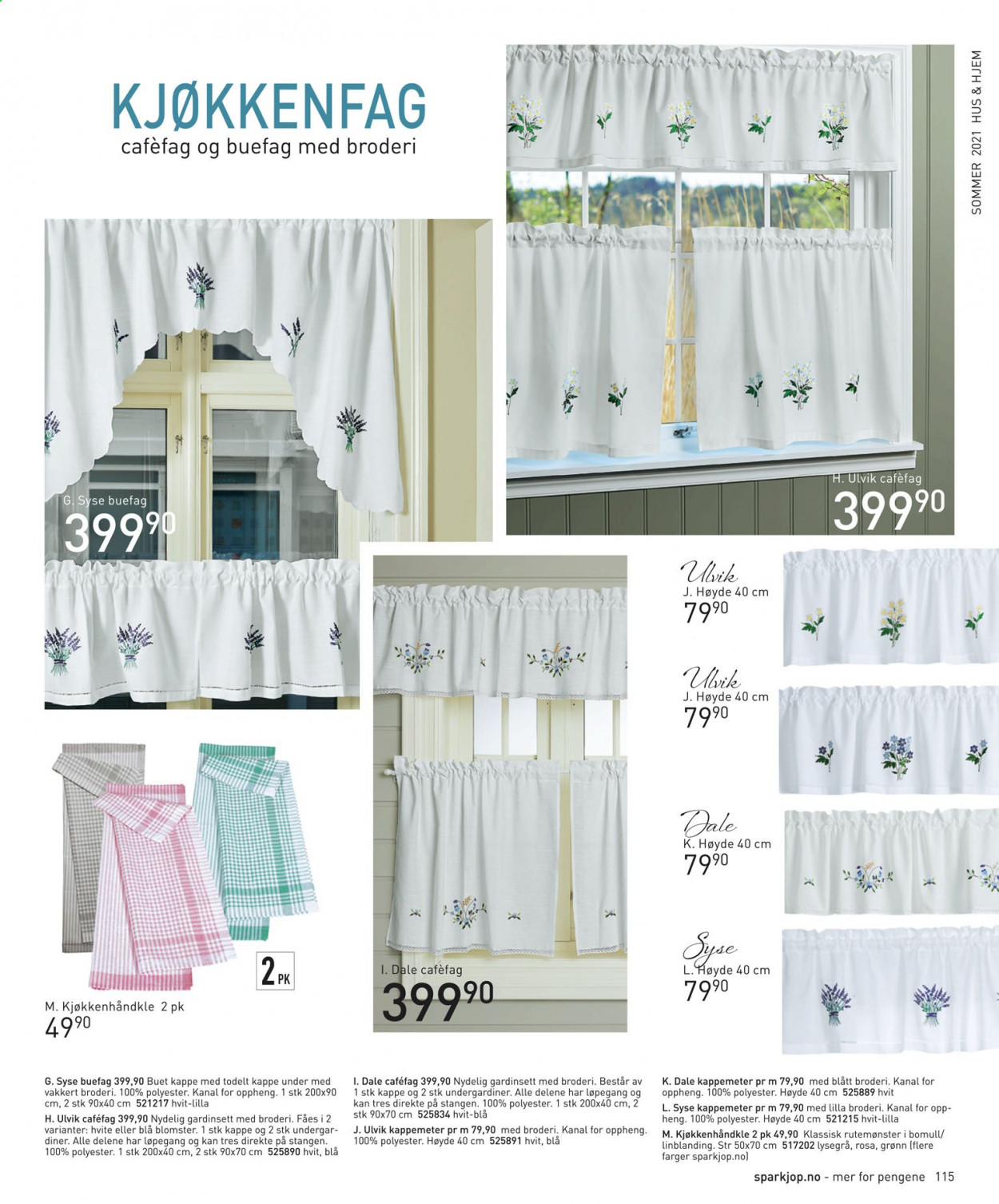 Kundeavis Sparkjøp. Side 115