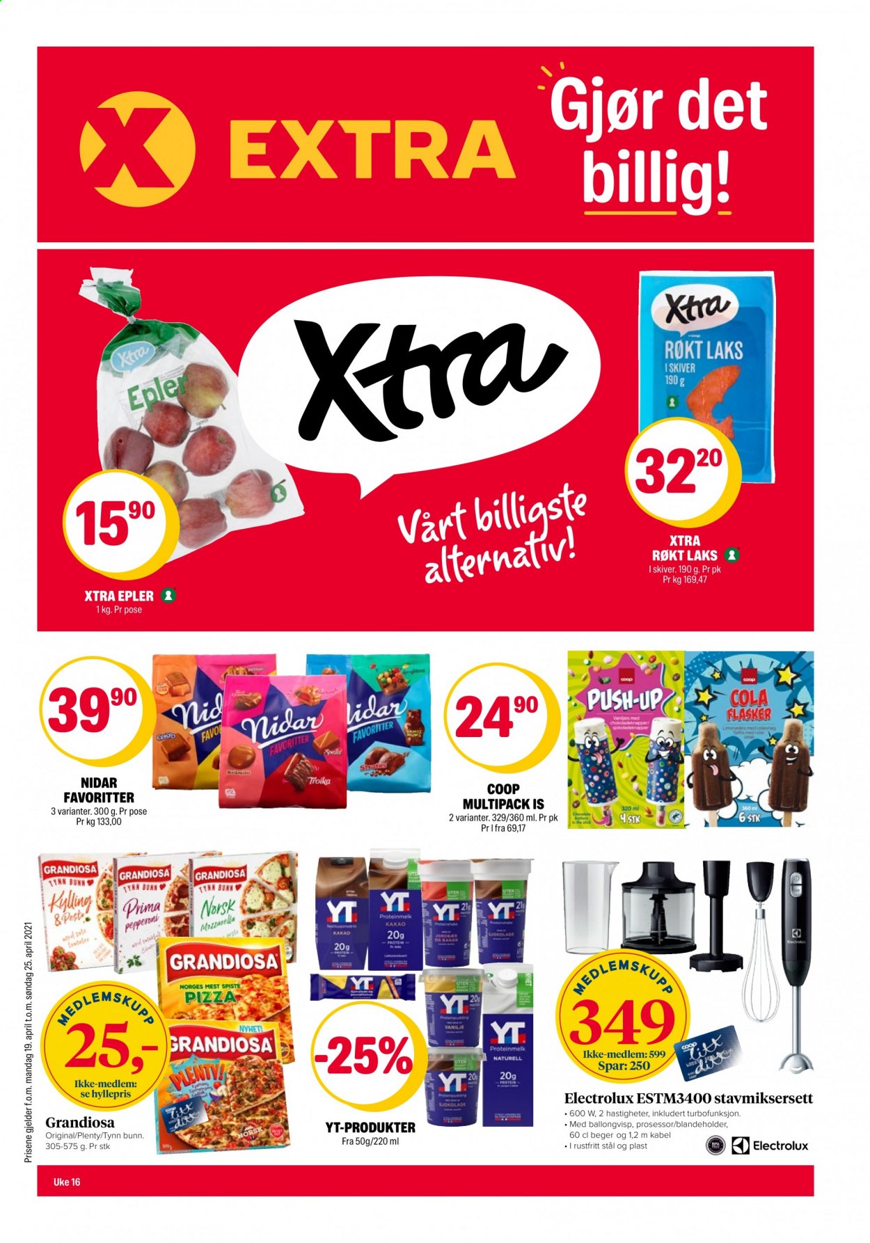 Kundeavis Coop Extra - 19.4.2021 - 25.4.2021. Side 1