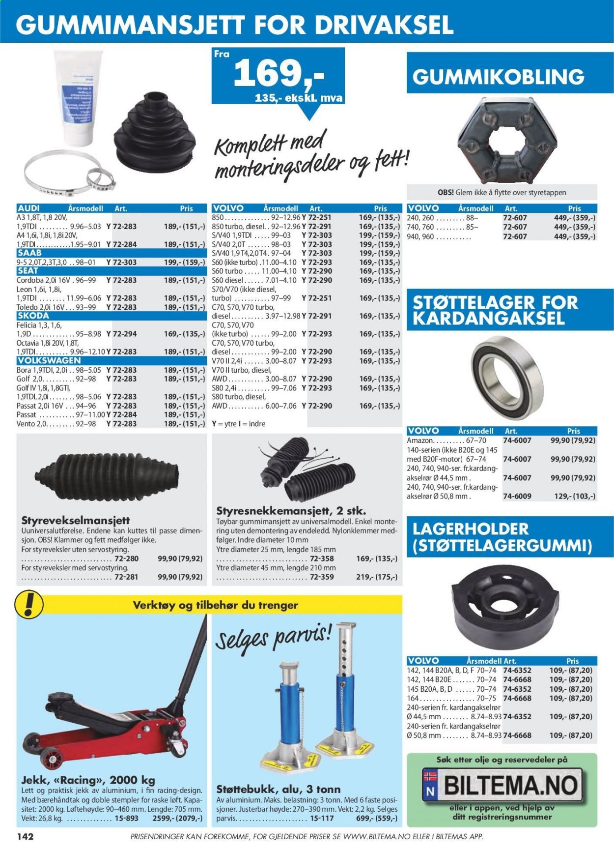 thumbnail - Kundeavis Biltema - Produkter fra tilbudsaviser - verktøy. Side 142.