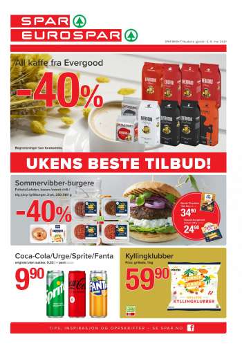 Kundeavis SPAR - 03.05.2021 - 09.05.2021.