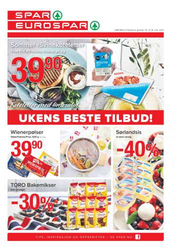 Kundeavis SPAR - 10.05.2021 - 16.05.2021.