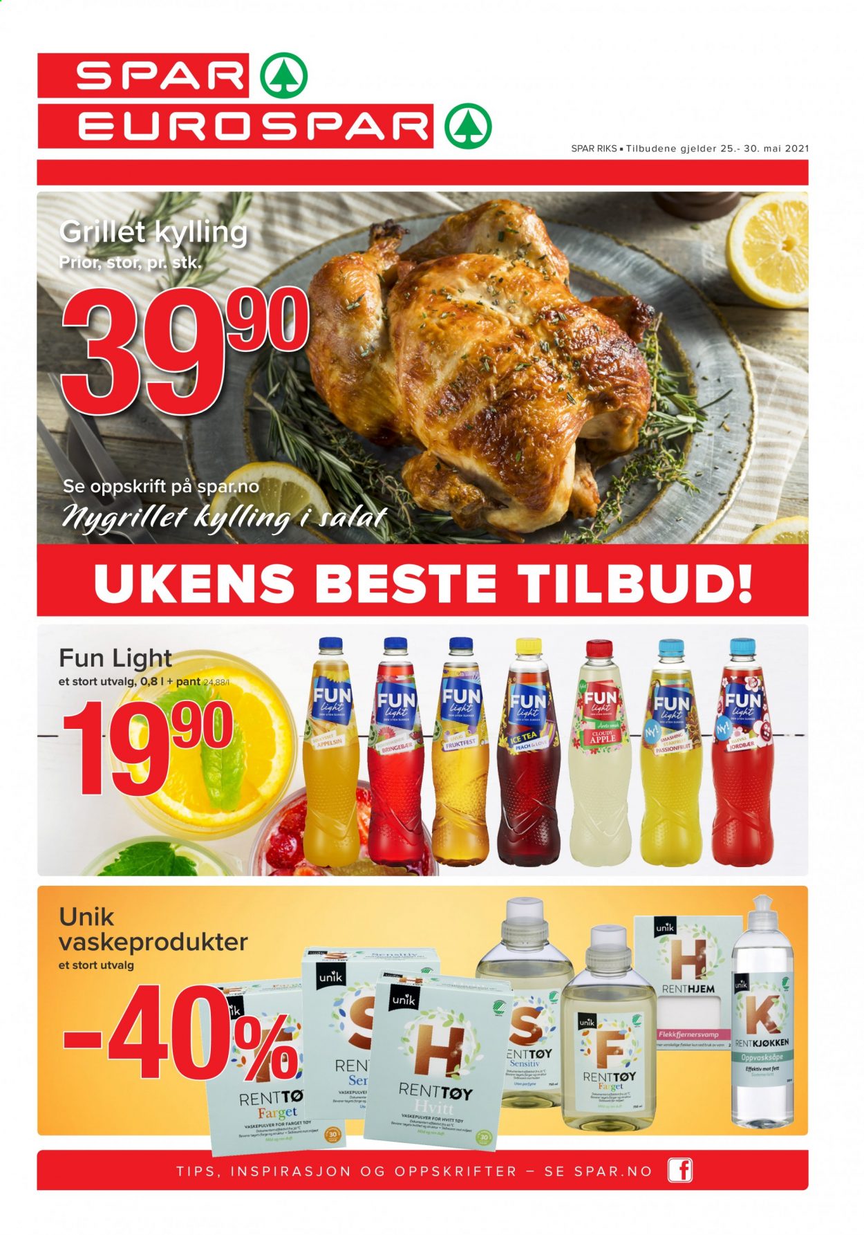 Kundeavis SPAR - 25.5.2021 - 30.5.2021. Side 1