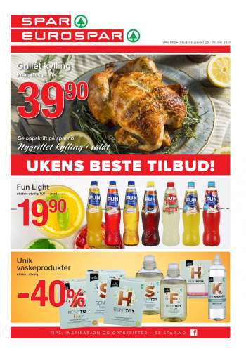 Kundeavis SPAR - 25.05.2021 - 30.05.2021.