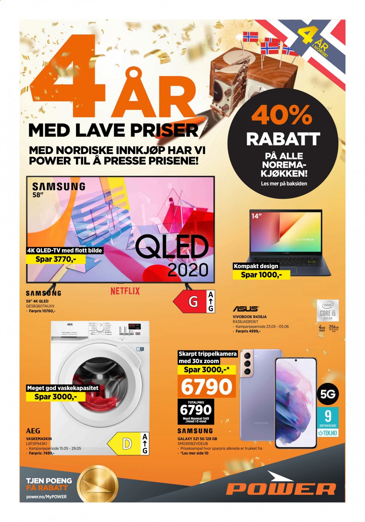Kundeavis Power - 22.5.2021 - 29.5.2021. Side 1
