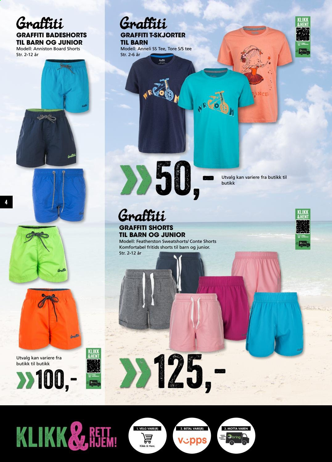 thumbnail - Kundeavis Sport Outlet - 26.5.2021 - 29.5.2021 - Produkter fra tilbudsaviser - shorts. Side 4.
