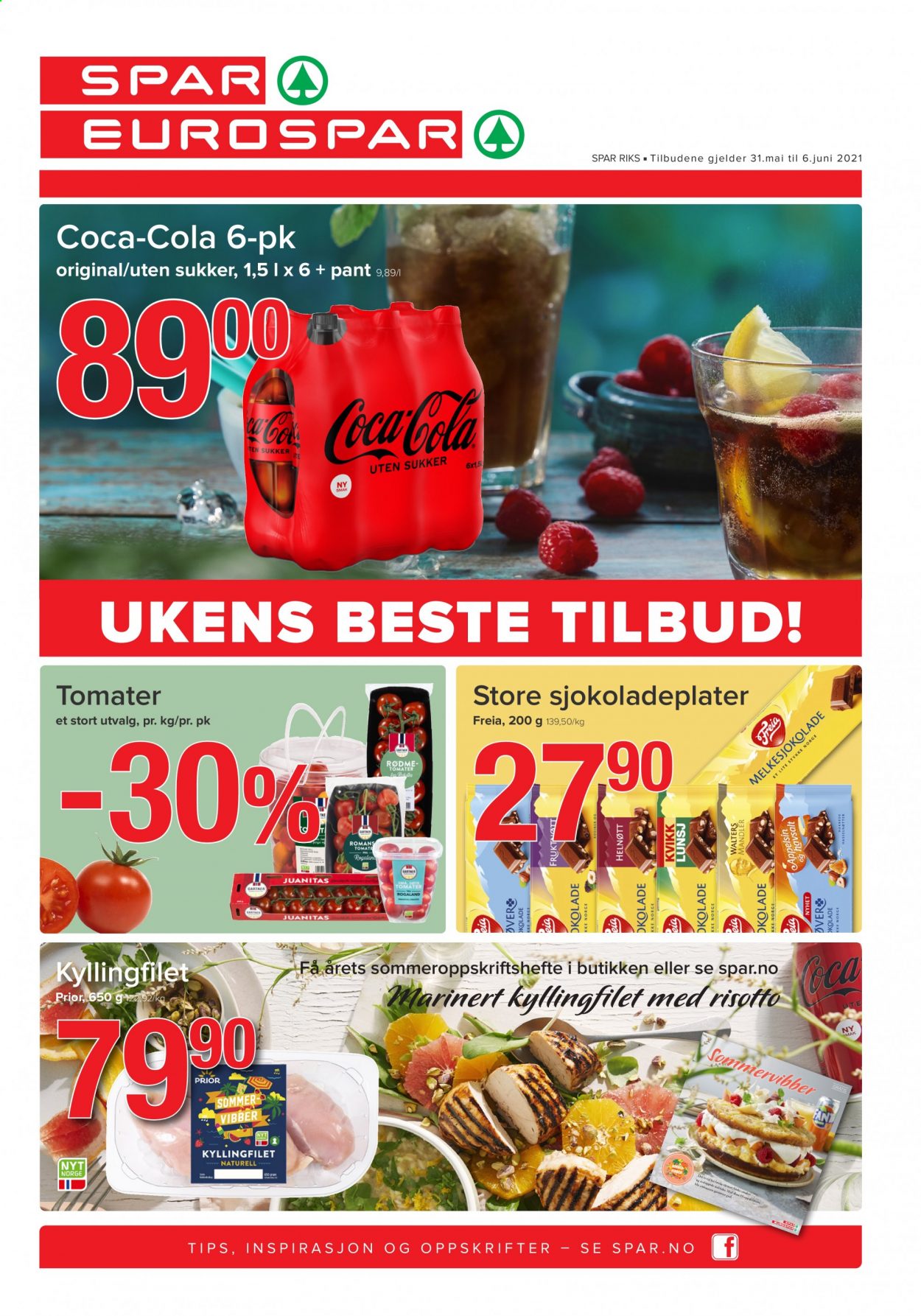 Kundeavis SPAR - 31.5.2021 - 6.6.2021. Side 1