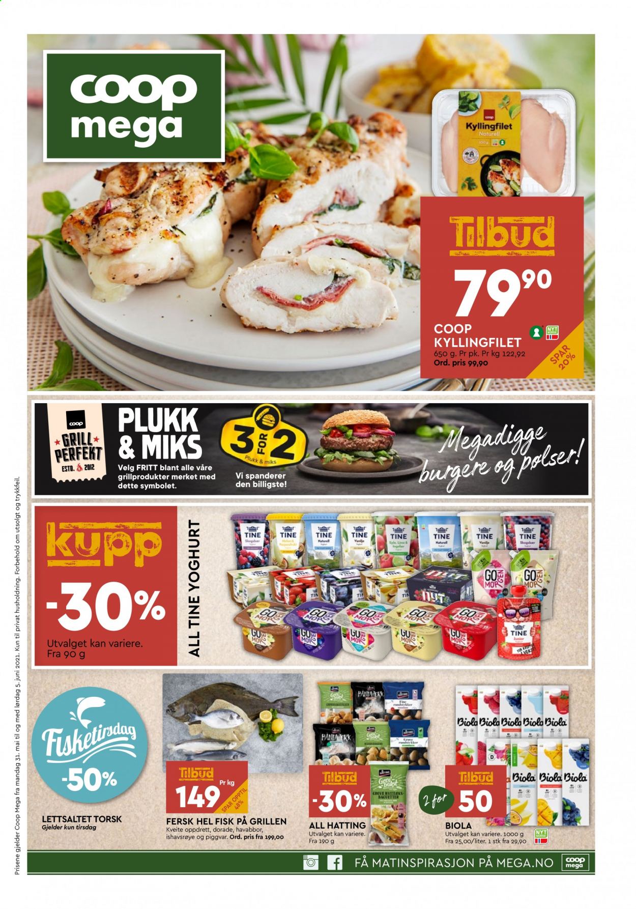 Kundeavis Coop Mega - 31.5.2021 - 5.6.2021. Side 1