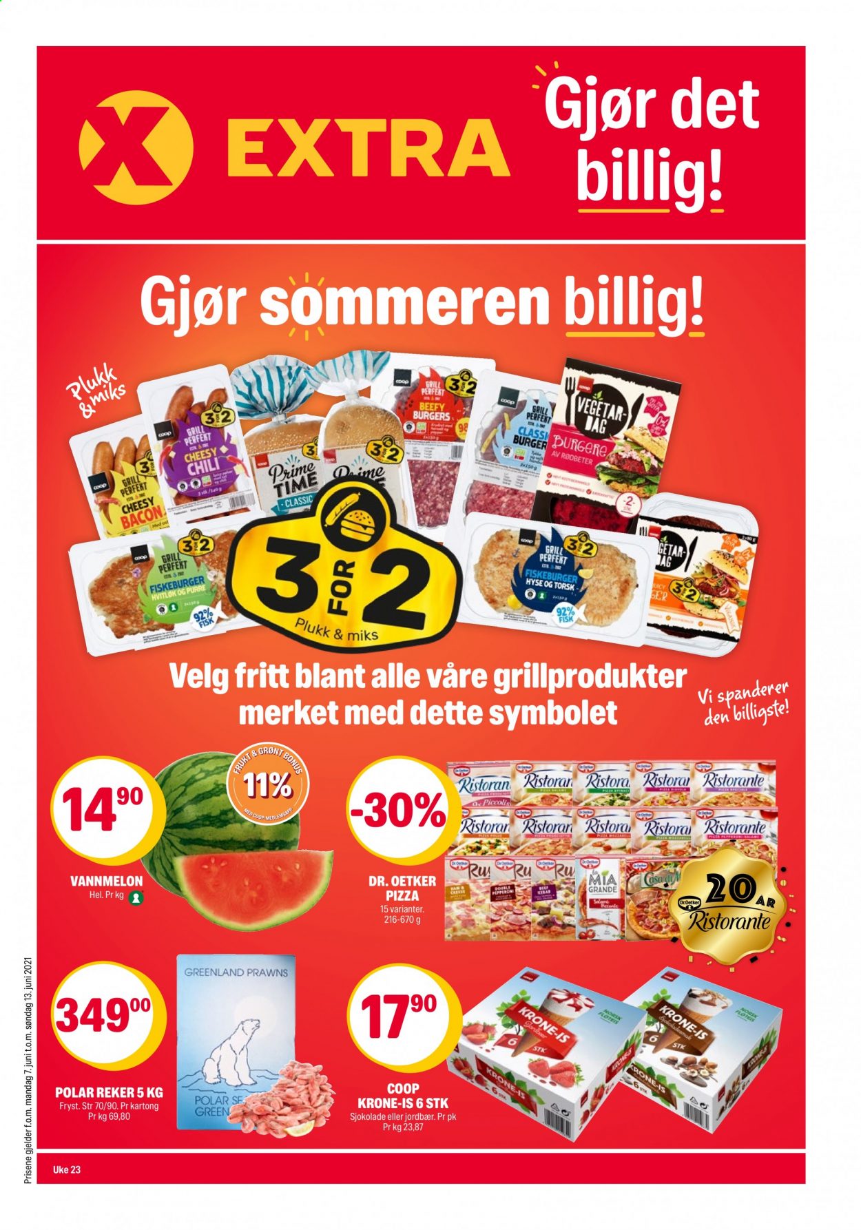 Kundeavis Coop Extra - 7.6.2021 - 13.6.2021. Side 1
