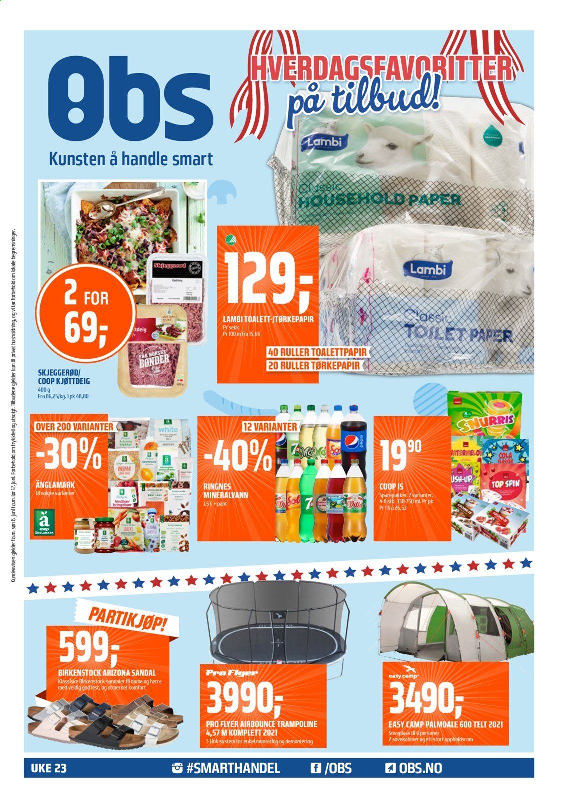 Kundeavis Coop Obs - 6.6.2021 - 12.6.2021. Side 1
