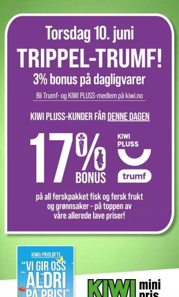 Kundeavis KIWI - 07.06.2021 - 13.06.2021.
