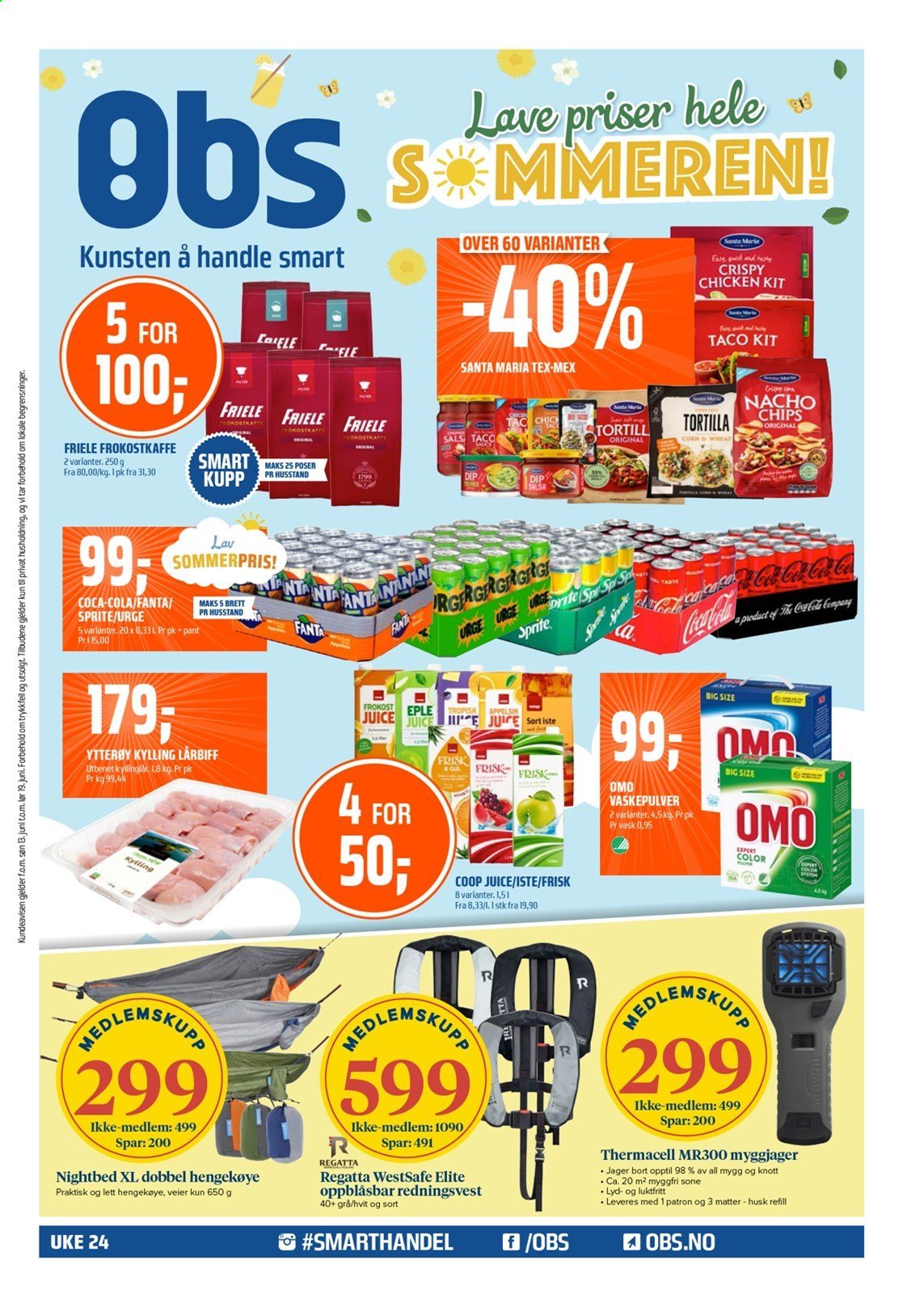 Kundeavis Coop Obs - 13.6.2021 - 19.6.2021. Side 1