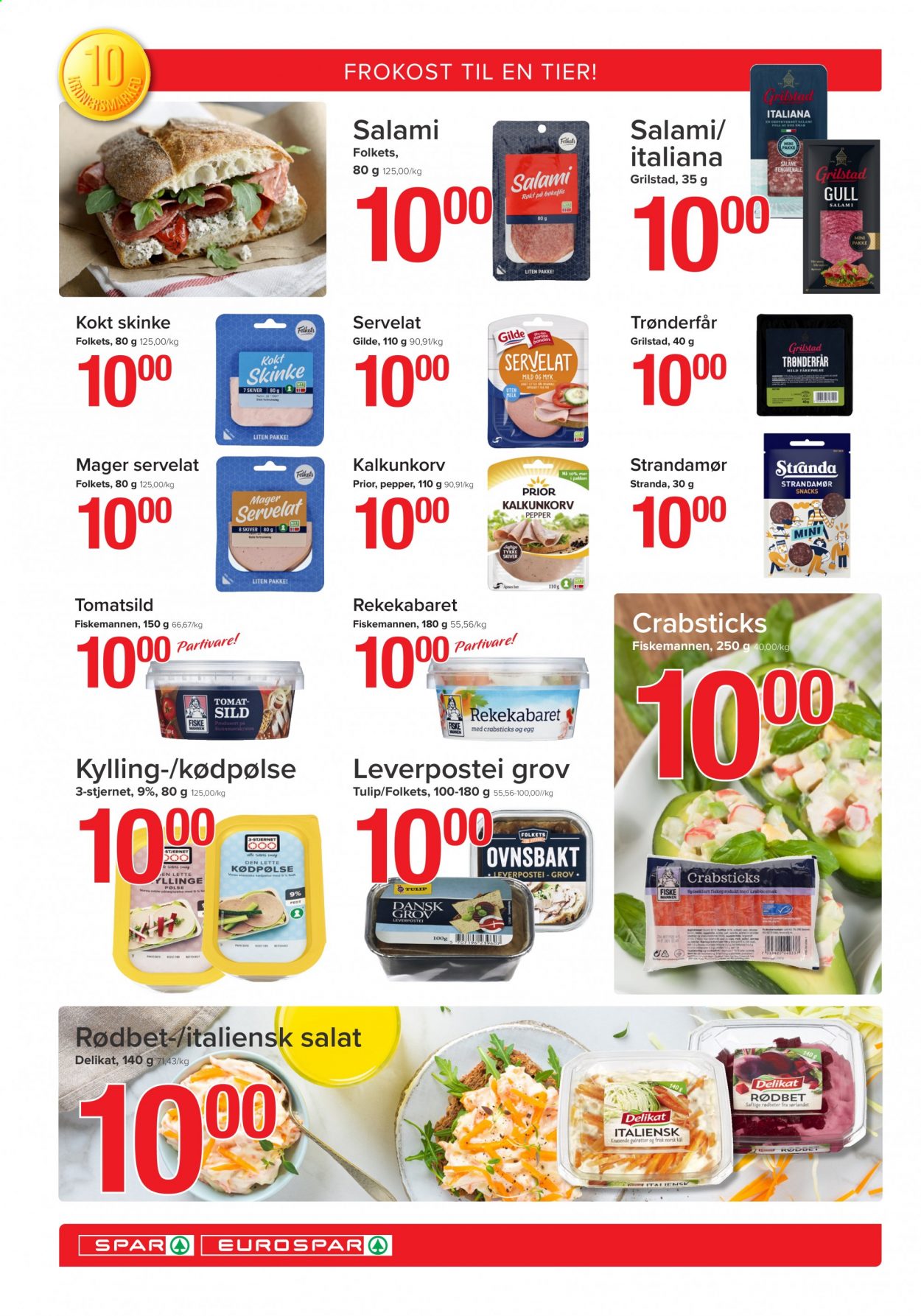 Kundeavis SPAR - 21.6.2021 - 27.6.2021. Side 2