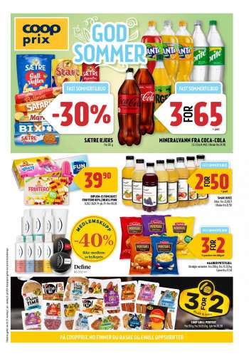 Kundeavis Coop Prix - 12.07.2021 - 25.07.2021.