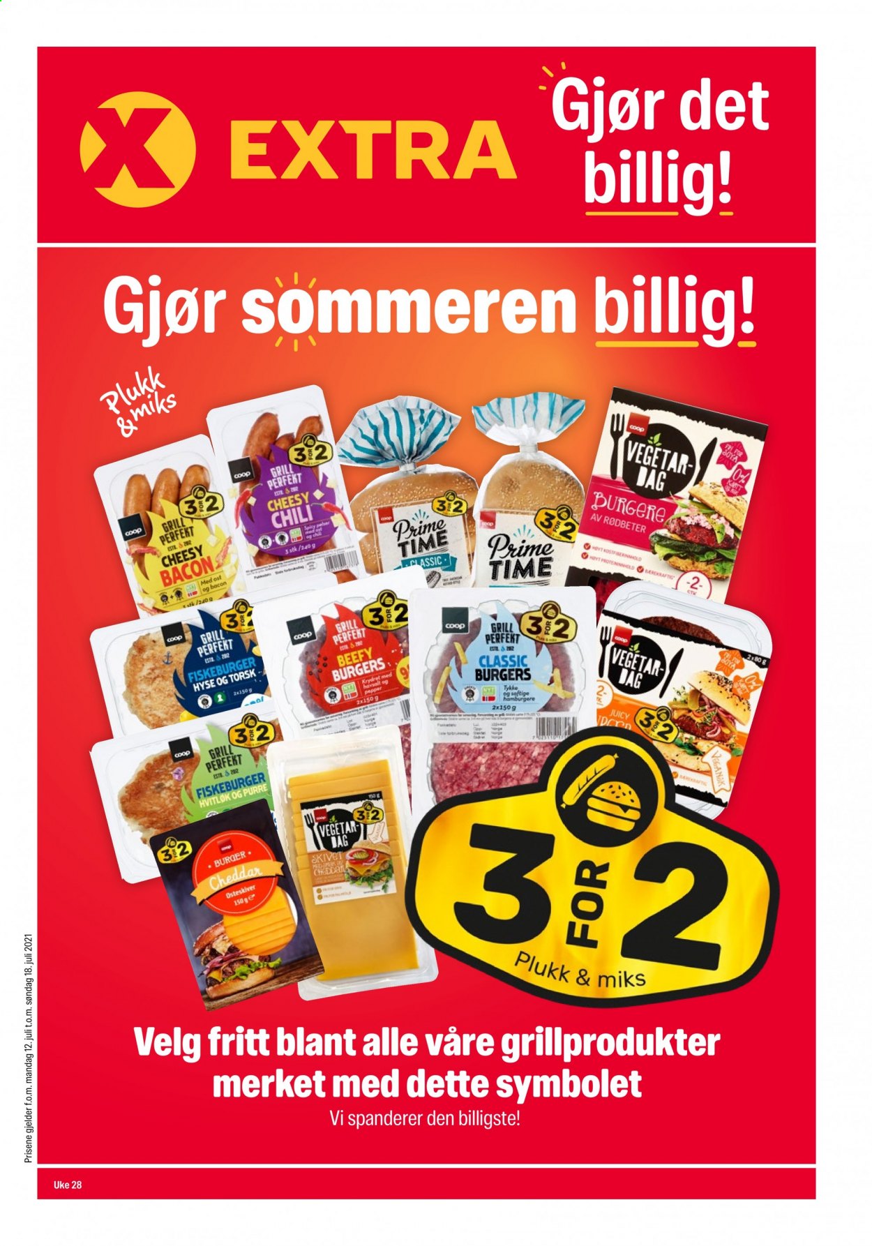 Kundeavis Coop Extra - 12.7.2021 - 18.7.2021. Side 1