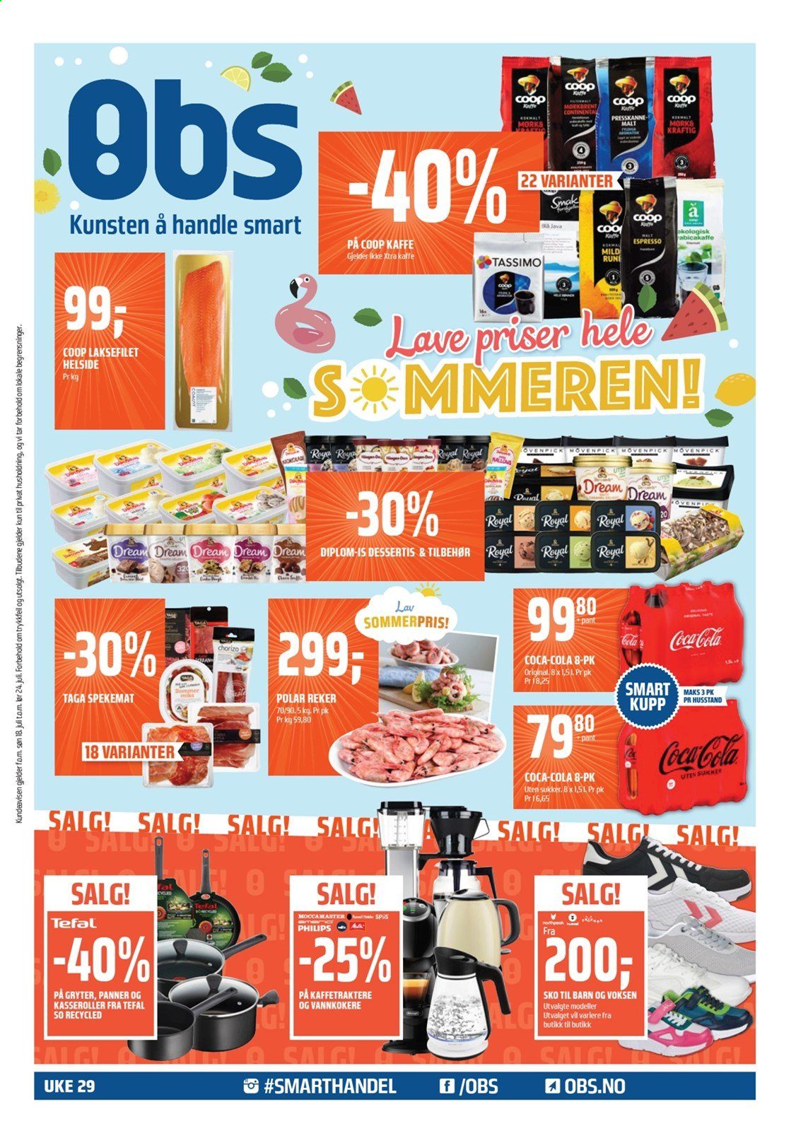 Kundeavis Coop Obs - 18.7.2021 - 24.7.2021. Side 1