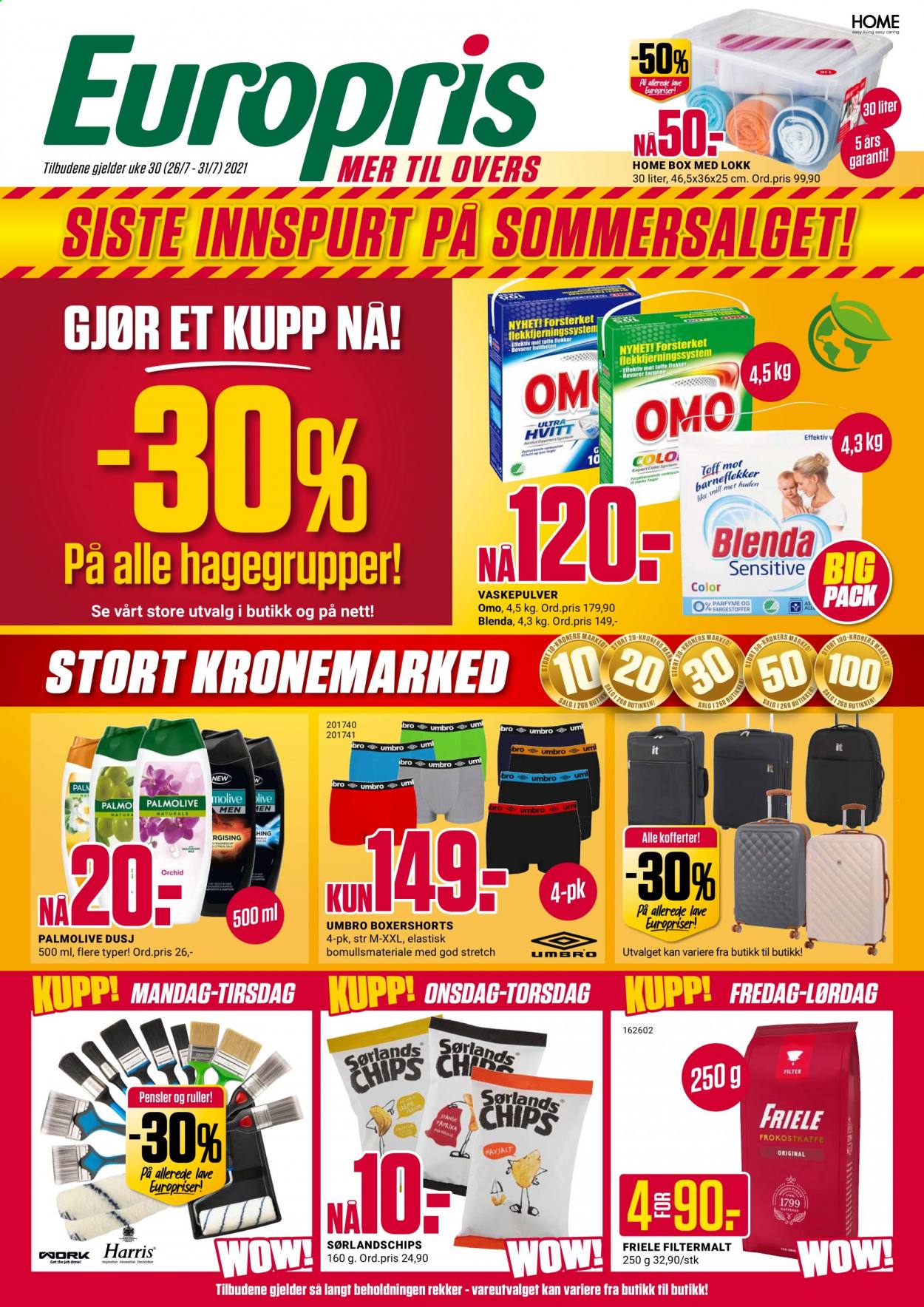 Kundeavis Europris - 26.7.2021 - 31.7.2021. Side 1