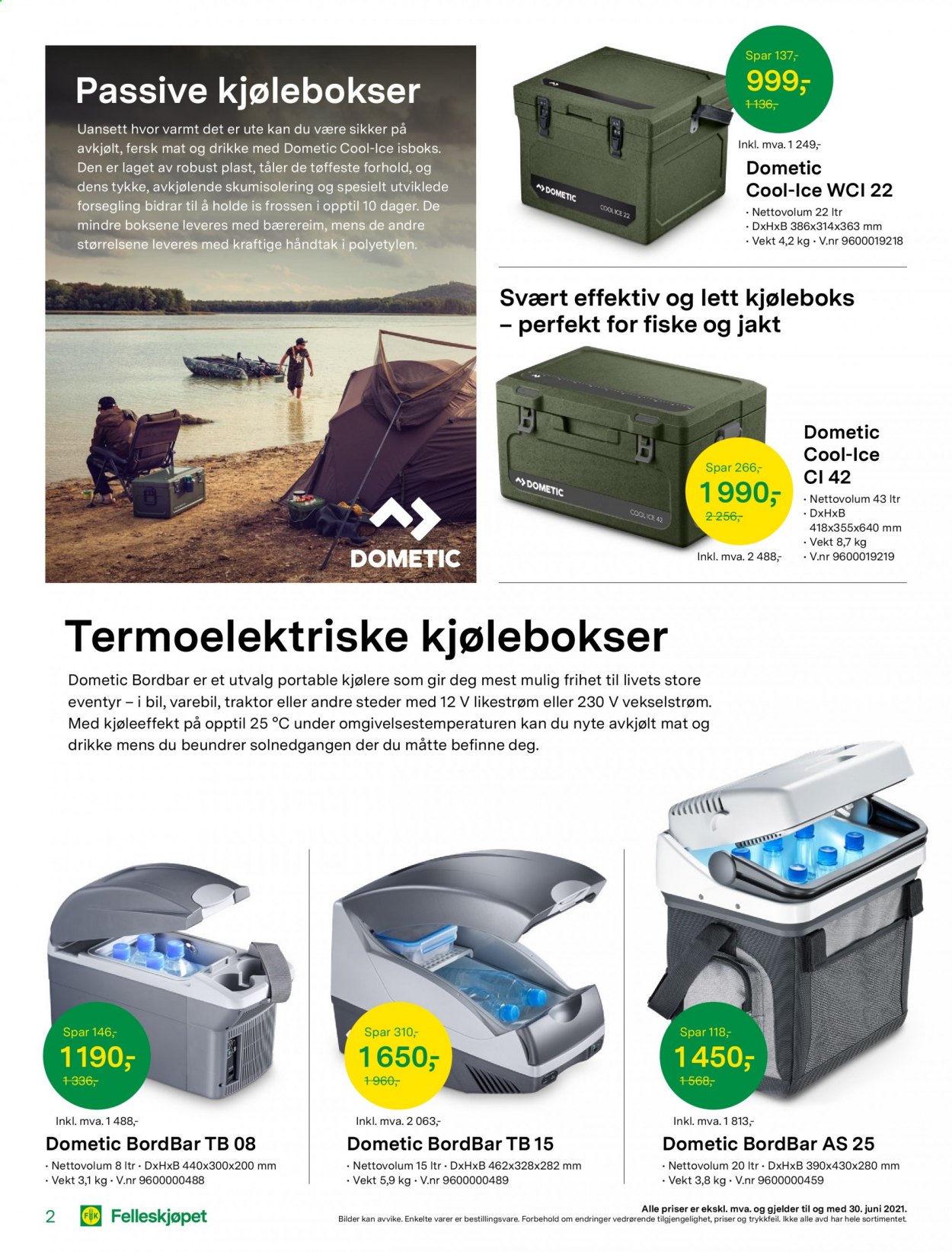 thumbnail - Kundeavis Felleskjøpet - 30.7.2021 - 31.12.2021 - Produkter fra tilbudsaviser - kjøleboks, traktor. Side 2.