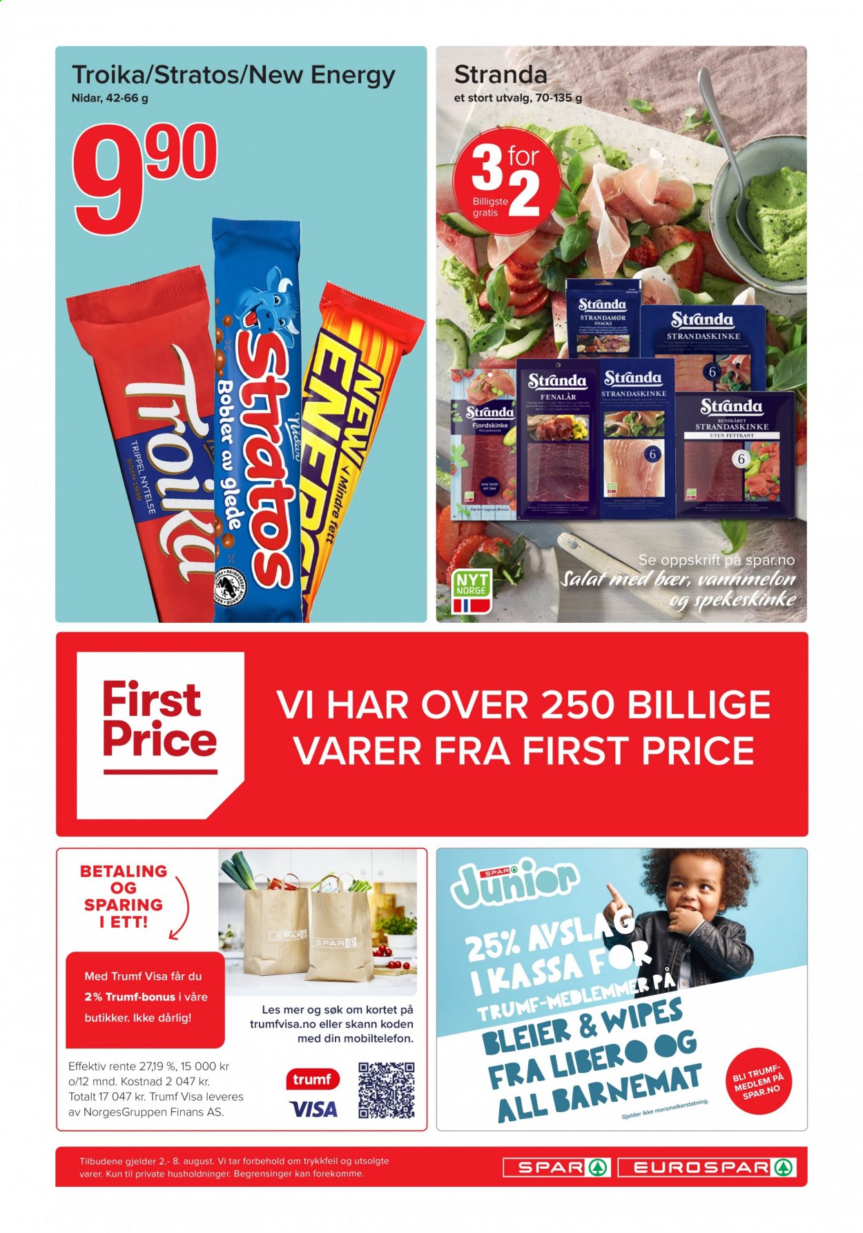 Kundeavis SPAR - 2.8.2021 - 8.8.2021. Side 8