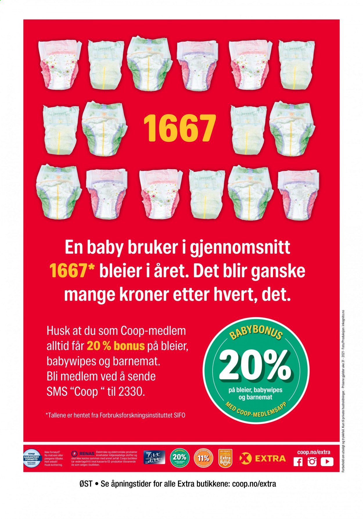 Kundeavis Coop Extra - 2.8.2021 - 8.8.2021. Side 21