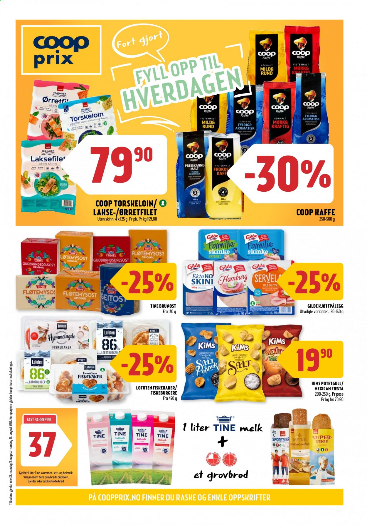 Kundeavis Coop Prix - 9.8.2021 - 15.8.2021. Side 1
