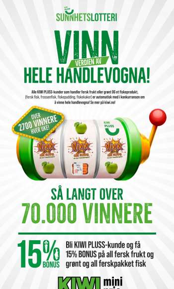 Kundeavis KIWI - 16.08.2021 - 22.08.2021.